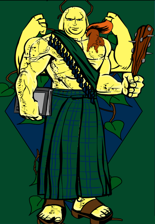 Le Bashar, pavé-man