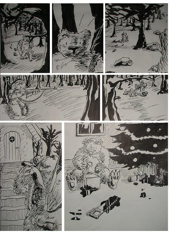 une planche de BD