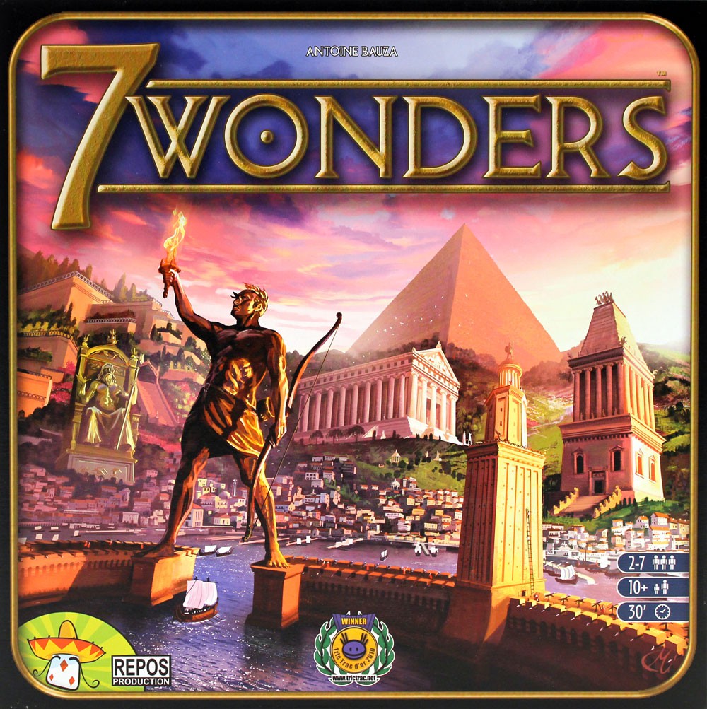 Wonders Pack extension Seven wonders  GAMES TOYS  Renaud Bray