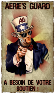 Aerie's Guard : Ertaï Oncle Sam