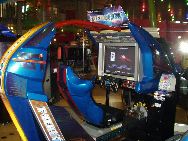 Borne d'arcade F-Zero AX