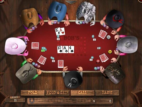Governor of Poker : A la table