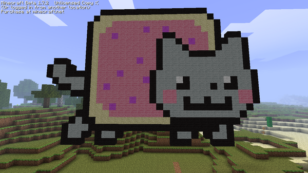 Nyan Cat version Minecraft