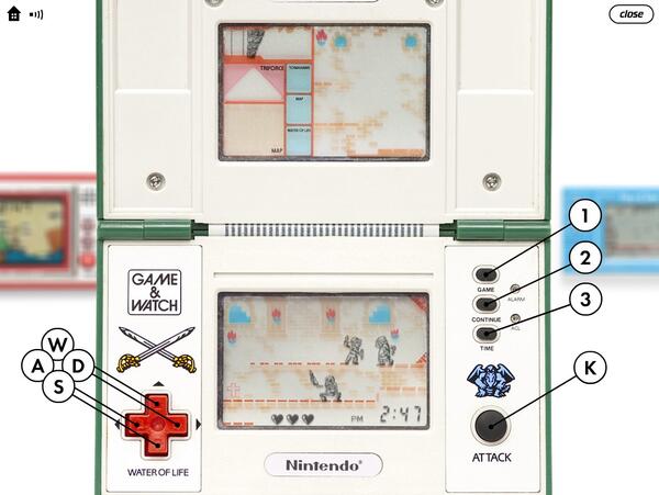 Pica Pic : Zelda Game & Watch
