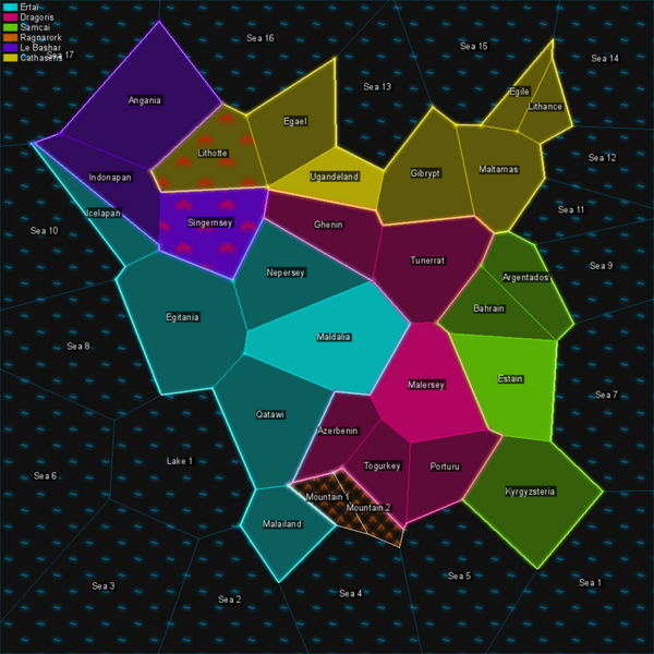 Scrambled Nations : Party Economy Sparse au tour 8