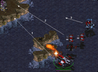 Starcraft : Organisation d'un débarquement