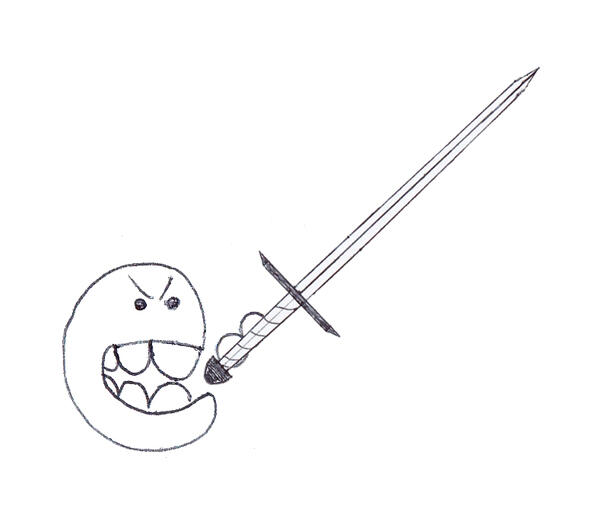 sword & bad guy